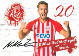 AK Niklas Hecht-Zirpel Offenbacher FC Kickers 18-19 OFC Offenbach Am Main FC Nöttingen Remchingen Deutschland Autogramm - Autographes