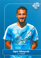 AK Ugur Albayrak FSV Wacker 90 Nordhausen 16-17 Kickers Offenbach Darmstadt 98 SV Eintracht Trier 05 Aschaffenburg - Authographs