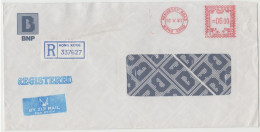 Giappone, Japan . BNP ( Banca Nazionale Di Parigi ) Da Hennessy Road, Hong Kong . Cover Etichetta Rossa 10/05/1983 - Lettres & Documents