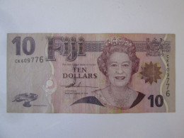 Fiji 10 Dollars 2007 Banknote See Pictures - Fidschi