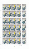 BELGIQUE 1965 FEUILLES COMPLETES  FLORALIES GANTOISES YVERT N°1315/1317 NEUF MNH** - 1961-1970