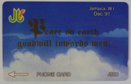 JAMAICA - GPT - Peace On Earth Goodwill Towards Men - Specimen - $20 - Giamaica