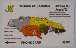 JAMAICA - GPT - Heroes Of JAMAICA - Specimen - $100 - Jamaica