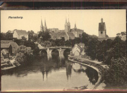 41400428 Merseburg Saale Schloss Waterloobruecke Kirche Merseburg - Merseburg