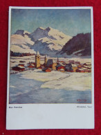 AK: Künstlerkarte - Kitzbühel, Gelaufen 24. 3. 1946 (Nr. 5274) - Kitzbühel