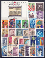 Österreich 1981 - Jahrgang Mit ANK-Nr. 1695 - 1725, MiNr. 1664 - 1694, Postfrisch ** / MNH - Full Years