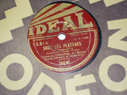 DISQUE 78 TOURS  FOX TROT DE GERMAINE CHAUMEL - 78 Rpm - Gramophone Records