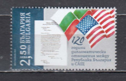 Bulgaria 2023 - 120 Years Of Diplomatic Relations Between Bulgaria And The USA, 1 V., MNH** - Ungebraucht