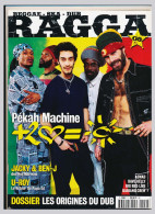 Revue RAGGA 08 N° 2 Reggae - Ska - Dub - Pékah Machine  Jacky & Ben-J  U-Roy  Les Origines Du Dub  Aswad  Dave Kelly* - Musique