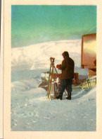 Chromo Chocolats Côte D'Or, Série Antartic - Photo 122: Mesures Géodésiques à La Baie Roi Léopold III - Côte D'Or