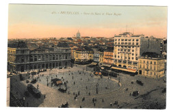 Bruxelles Gare Du Nord Et Place Rogier Brussel - Ferrovie, Stazioni