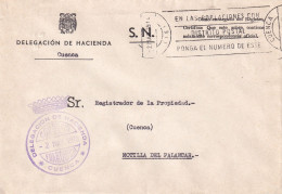 DELEGACION DE HACIENDA  1979  CUENCA - Franchise Postale