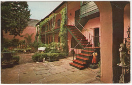 New Orleans - Maison Montegut Patio, 729 Royal Street - (LA, USA) - New Orleans