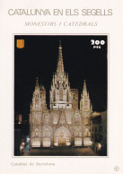 HOJITA CATALUNYA ELS SEGELLS   BARCELONA - Commemorative Panes