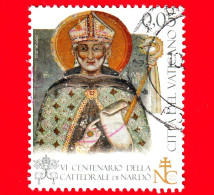 VATICANO - Usato - 2013 - Cattedrale Di Santa Maria Di Nardò - Vescovo S. Agostino - 0,05 - Used Stamps