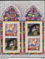 2001 Deutschland / Spanien  Mi Bl. 102 **MNH  Weihnachten  NOEL - Blocs & Feuillets