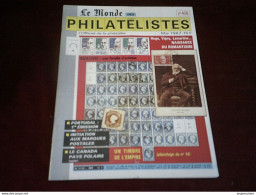 LE MONDE DES PHILATELISTES  N°  408  MAI 1987 - Französisch