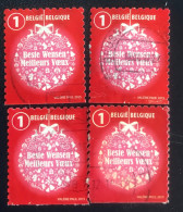 België - Belgique - C2/39 - 2015 - (°)used - Michel 4613Du - Kerstmis & Nieuwjaar - Used Stamps