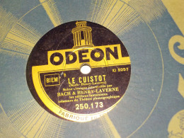 DISQUE 78 TOURS SCENE COMIQUE BACH ET HENRY LAVERNE  1931 - 78 Rpm - Schellackplatten