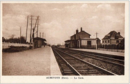 27 - AUBEVOYE - La Gare - Aubevoye