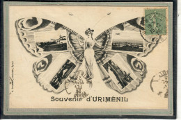 CPA - URIMENIL (88) - Carte Multi-vues De 1925 - Souvenir De ... - Urimenil