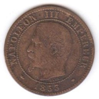 NAPOLEON III  - 2 Centimes   1853 MA - 2 Centimes
