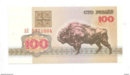 *belarus 100 Rublei  1992 Km 8 Unc - Wit-Rusland
