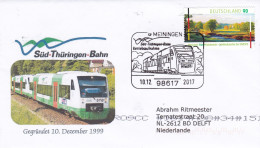Germany Deutschland Süd Thüringen Bahn  10-12-2017 - Tram