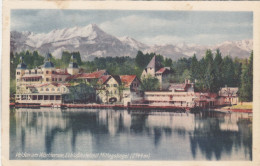 E2488) VELDEN Am Wörthersee - Schloßhotel Mit Mittagskogel 2144m - Tolle Färbige Variante 28.8.1944 - Velden