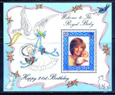 Isle Of Man 1982 / Lady Diana MNH Lady Di / Gs12  5-14 - Familles Royales