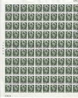 Greenland 1950  King Frederik X (o) Mi.28 (complete Sheet Of 100) - Gebraucht