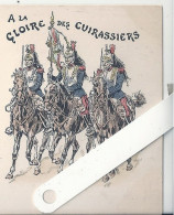 Illustrateur Kauffmann Paul, à La Gloire Des Cuirassiers, Militaire - Kauffmann, Paul