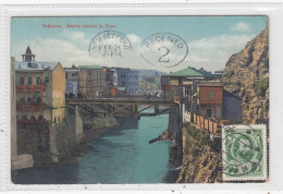 Tiflis. Le Pont Sur La Rivière Koura. * - Géorgie