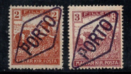 Hongrie 1919 Neuf * MH 100% Timbre-taxe Surimprimé - Postage Due