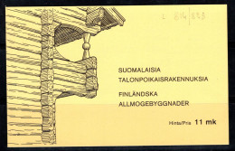 Finlande 1979 Mi. MH 11 Carnet 100% Architecture Neuf ** - Booklets