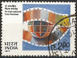India 1977 - Mi 704 - YT 506 ( International Film Festival Of India ) - Usados