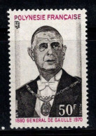 Polynésie Française 1971 Yv. 90 Neuf ** 100% 50 F, De Gaulle - Unused Stamps