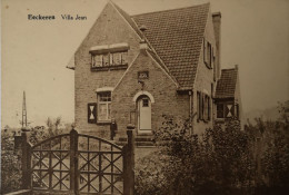 Eeckeren - Ekeren (nu Gem. Antwerpen)  Villa Jean 19?? Uitg. Hellemans - Autres & Non Classés