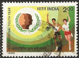 India 1985 - Mi 1043 - YT 858 ( International Youth Year ) - Gebraucht