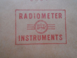 D200339  Red  Meter Stamp - EMA - Freistempel  - Denmark - Kobenhavn 1971  -Radio Radiometer Instruments - Electro - Maschinenstempel (EMA)