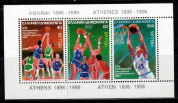 Grèce 1987 Mi. Bl.6 Bloc Feuillet 100% Neuf ** Basket-ball - Blocs-feuillets