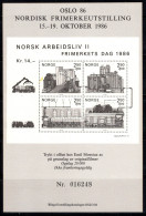 Norvège 1986 Mi. Bl.6 Bloc Feuillet 100% Neuf ** Spécial, Entrepôts Industriels - Blocks & Kleinbögen