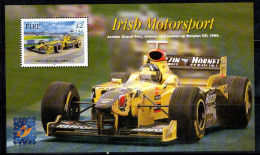 Irlande 2001 Mi. Bl.38 I Bloc Feuillet 100% Neuf ** 2 £,Formule 1,Belgica - Blokken & Velletjes