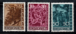 Liechtenstein 1960 Mi. 399-401 Neuf ** 100% Arbres, Flore - Ungebraucht