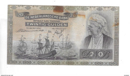 *netherlands 20 Gulden 1939  53 - 20 Gulden