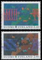 FINLANDIA EUROPA CEPT 1991  Yv 1110/1 MNH - Ongebruikt