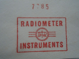 D200344 Red  Meter Stamp - EMA - Freistempel  - Denmark - Kobenhavn 1965  -Radio Radiometer Instruments - Electro - Frankeermachines (EMA)