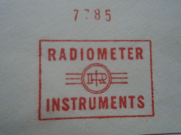 D200344 Red  Meter Stamp - EMA - Freistempel  - Denmark - Kobenhavn 1965  -Radio Radiometer Instruments - Electro - Franking Machines (EMA)