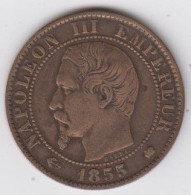 NAPOLEON III  - 5 Centimes   1855 K Ancre - 5 Centimes