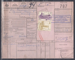 Vrachtbrief Met Stempel BOMEREE - Documents & Fragments